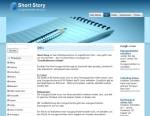 Short Story - Kurzgeschichten mit Links